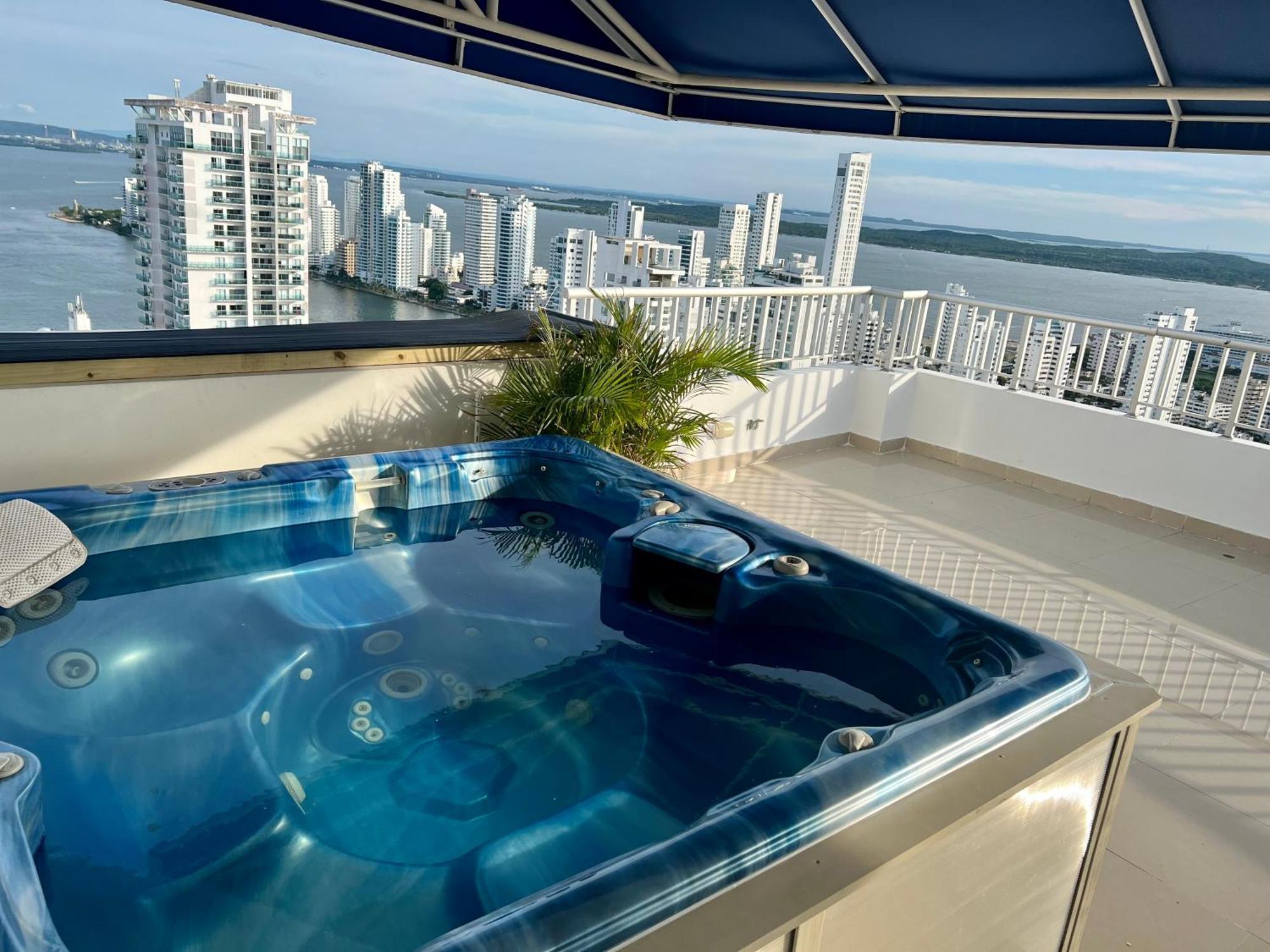 Palmetto Penthouse Deluxe Beautiful View And Sunset Floor 39 Cartagena