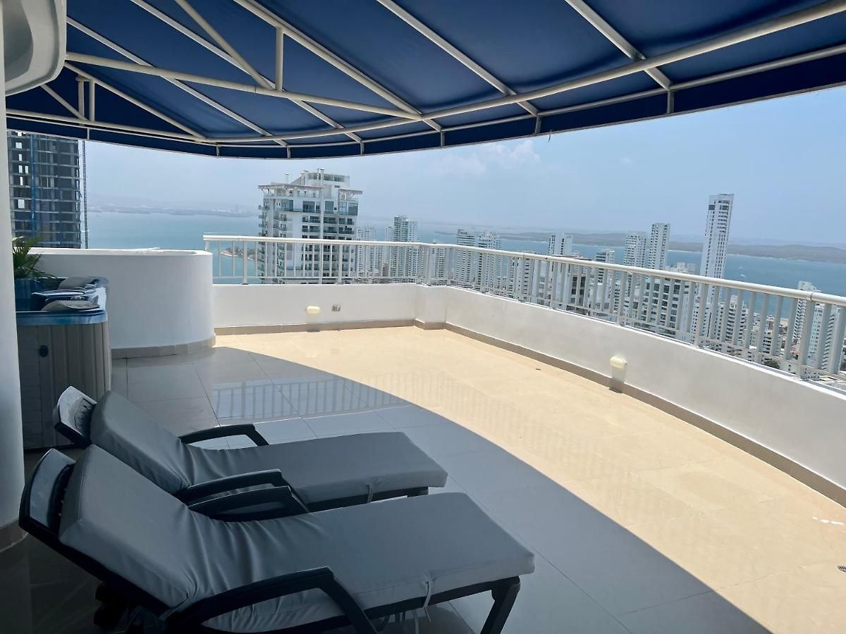 Apartamento Luxurious Penthouse In Cartagena With Ocean Views And Private Terrace Cartagena