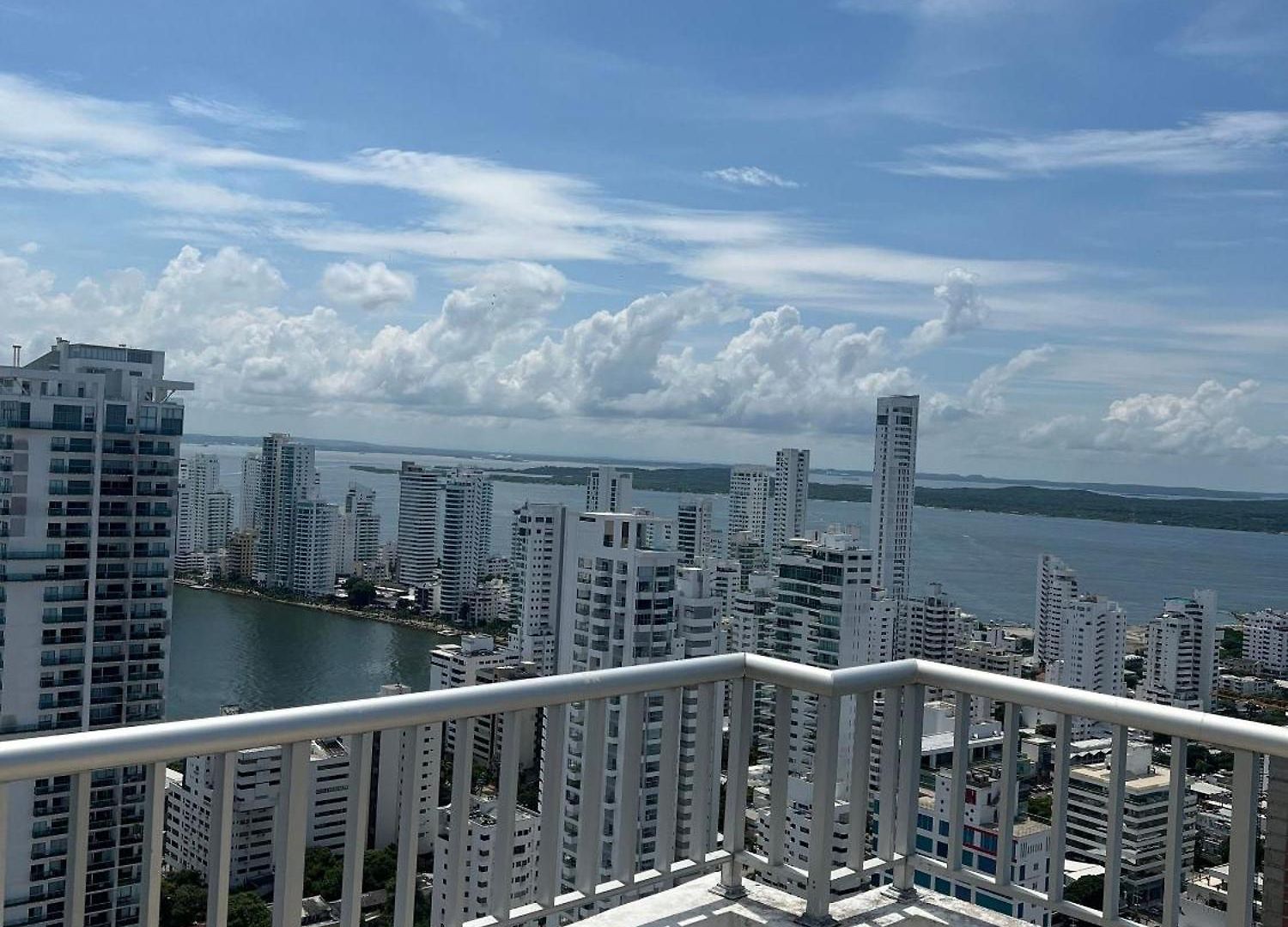 Apartamento Luxurious Penthouse In Cartagena With Ocean Views And Private Terrace *