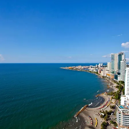 Palmetto Penthouse Deluxe Beautiful View And Sunset Floor 39 Cartagena