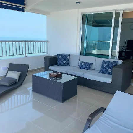 Apartamento Palmetto Penthouse Deluxe Beautiful View And Sunset Floor 39 Cartagena