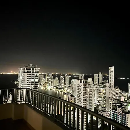 Apartamento Palmetto Penthouse Deluxe Beautiful View And Sunset Floor 39 Cartagena