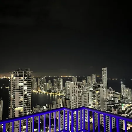 Palmetto Penthouse Deluxe Beautiful View And Sunset Floor 39 Cartagena