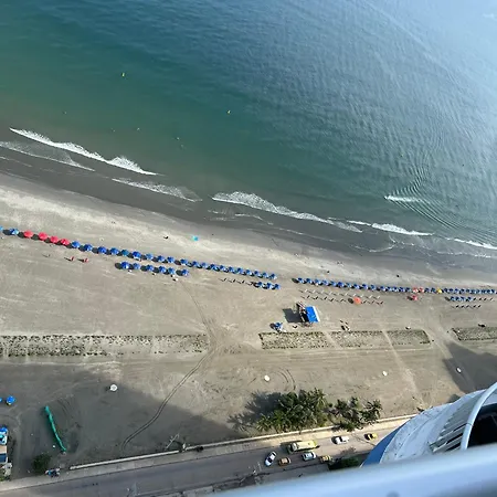 Palmetto Penthouse Deluxe Beautiful View And Sunset Floor 39 Apartamento Cartagena